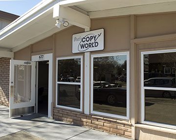 Patt's Copy World in Sonoma CA